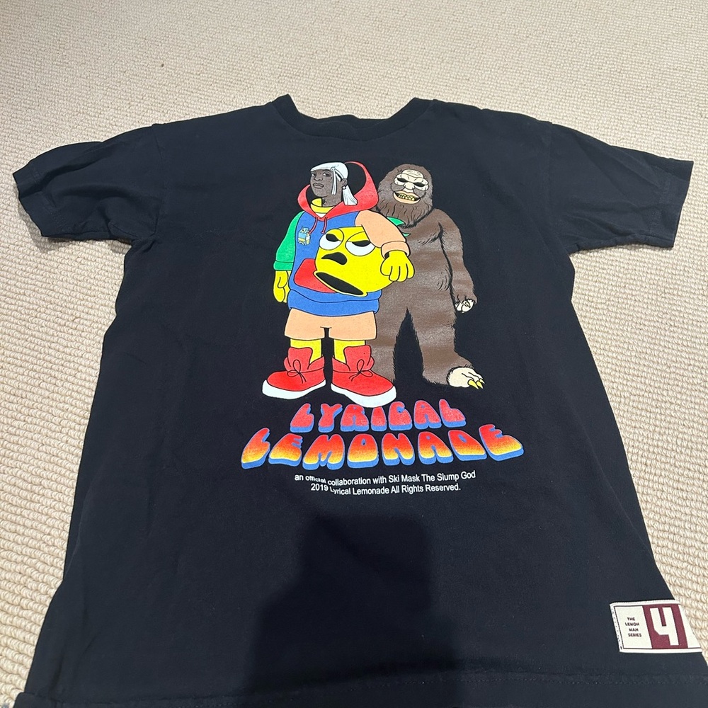 Lyrical Lemonade Black Ski Mask Tee